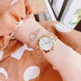 Buy Shop Calvin Klein Class White Dial Gold Steel Strap Watch for Women - K6R23526 USA Online