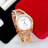 Buy Shop Calvin Klein Class White Dial Rose Gold Steel Strap Watch for Women - K6R23626 USA Online