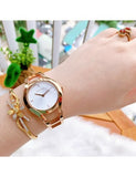 Buy Shop Calvin Klein Class White Dial Rose Gold Steel Strap Watch for Women - K6R23626 USA Online