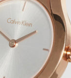 Buy Shop Calvin Klein Class White Dial Rose Gold Steel Strap Watch for Women - K6R23626 USA Online