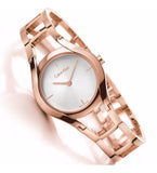 Buy Shop Calvin Klein Class White Dial Rose Gold Steel Strap Watch for Women - K6R23626 USA Online