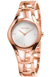 Buy Shop Calvin Klein Class White Dial Rose Gold Steel Strap Watch for Women - K6R23626 USA Online