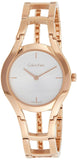 Buy Shop Calvin Klein Class White Dial Rose Gold Steel Strap Watch for Women - K6R23626 USA Online