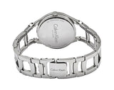 Buy Shop Calvin Klein Class White Dial Silver Steel Strap Watch for Women - K6R23126 USA Online