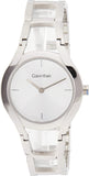 Buy Shop Calvin Klein Class White Dial Silver Steel Strap Watch for Women - K6R23126 USA Online