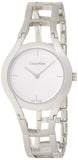 Buy Shop Calvin Klein Class White Dial Silver Steel Strap Watch for Women - K6R23126 USA Online