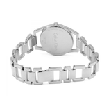 Buy Shop Calvin Klein Dainty Silver Dial Silver Steel Strap Watch for Women - K7L23146 USA Online