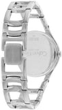 Buy Shop Calvin Klein Dainty Silver Dial Silver Steel Strap Watch for Women - K7L23146 USA Online