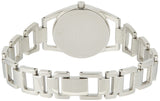 Buy Shop Calvin Klein Dainty Silver Dial Silver Steel Strap Watch for Women - K7L23146 USA Online