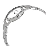 Buy Shop Calvin Klein Dainty Silver Dial Silver Steel Strap Watch for Women - K7L23146 USA Online