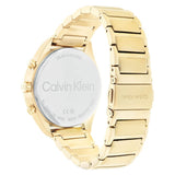 Buy Shop Calvin Klein Dainty White Dial Gold Steel Strap Watch for Women - K7L23546 USA Online