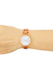 Buy Shop Calvin Klein Dainty White Dial Rose Gold Steel Strap Watch for Women - K7L23646 USA Online