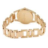 Buy Shop Calvin Klein Dainty White Dial Rose Gold Steel Strap Watch for Women - K7L23646 USA Online