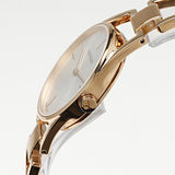Buy Shop Calvin Klein Dainty White Dial Rose Gold Steel Strap Watch for Women - K7L23646 USA Online