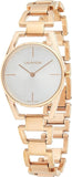 Buy Shop Calvin Klein Dainty White Dial Rose Gold Steel Strap Watch for Women - K7L23646 USA Online