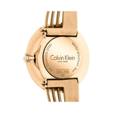 Buy Shop Calvin Klein Drift Silver Dial Gold Steel Strap Watch for Women - K6S2N516 USA Online