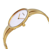 Buy Shop Calvin Klein Drift Silver Dial Gold Steel Strap Watch for Women - K6S2N516 USA Online