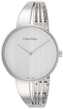 Buy Shop Calvin Klein Drift Silver Dial Silver Steel Strap Watch for Women - K6S2N116 USA Online