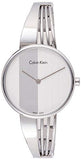 Buy Shop Calvin Klein Drift Silver Dial Silver Steel Strap Watch for Women - K6S2N116 USA Online