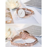 Buy Shop Calvin Klein Drift White Dial Rose Gold Steel Strap Watch for Women - K6S2N616 USA Online
