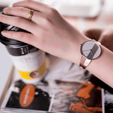 Buy Shop Calvin Klein Drift White Dial Rose Gold Steel Strap Watch for Women - K6S2N616 USA Online