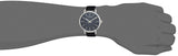 Buy Shop Calvin Klein Even Black Dial Black Leather Strap Watch for Women - K7B211C1 USA Online