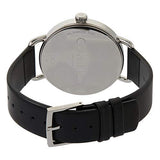 Buy Shop Calvin Klein Even Black Dial Black Leather Strap Watch for Women - K7B211C1 USA Online