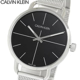 Buy Shop Calvin Klein Even Black Dial Silver Mesh Bracelet Watch for Women - K7B21121 USA Online