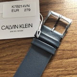 Buy Shop Calvin Klein Even Blue Dial Blue Leather Strap Watch for Men - K7B214VN USA Online