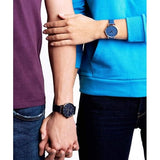 Buy Shop Calvin Klein Even Blue Dial Blue Leather Strap Watch for Men - K7B214VN USA Online