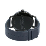 Buy Shop Calvin Klein Even Blue Dial Blue Leather Strap Watch for Men - K7B214VN USA Online