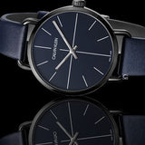 Buy Shop Calvin Klein Even Blue Dial Blue Leather Strap Watch for Men - K7B214VN USA Online