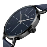 Buy Shop Calvin Klein Even Blue Dial Blue Leather Strap Watch for Men - K7B214VN USA Online