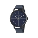 Buy Shop Calvin Klein Even Blue Dial Blue Leather Strap Watch for Men - K7B214VN USA Online