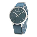 Buy Shop Calvin Klein Even Green Dial Green NATO Strap Watch for Men - K7B211WL USA Online