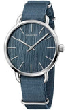 Buy Shop Calvin Klein Even Green Dial Green NATO Strap Watch for Men - K7B211WL USA Online