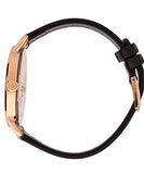 Buy Shop Calvin Klein Even Grey Dial Brown Leather Strap Watch for Women - K7B216G3 USA Online