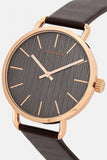 Buy Shop Calvin Klein Even Grey Dial Brown Leather Strap Watch for Women - K7B216G3 USA Online