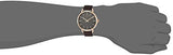 Calvin Klein Even Grey Dial Brown Leather Strap Watch for Women - K7B216G3