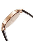 Buy Shop Calvin Klein Even Grey Dial Brown Leather Strap Watch for Women - K7B236G3 USA Online