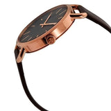 Buy Shop Calvin Klein Even Grey Dial Brown Leather Strap Watch for Women - K7B236G3 USA Online