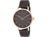 Buy Shop Calvin Klein Even Grey Dial Brown Leather Strap Watch for Women - K7B236G3 USA Online