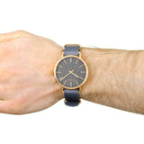 Buy Shop Calvin Klein Even Grey Dial Grey NATO Strap Watch for Men - K7B216P3 USA Online