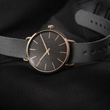 Buy Shop Calvin Klein Even Grey Dial Grey NATO Strap Watch for Men - K7B216P3 USA Online