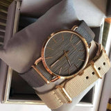 Buy Shop Calvin Klein Even Grey Dial Grey NATO Strap Watch for Men - K7B216P3 USA Online