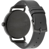 Buy Shop Calvin Klein Even Maroon Dial Black Leather Strap Watch for Men - K7B214CP USA Online