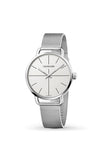 Buy Shop Calvin Klein Even Quartz White Dial Silver Steel Strap Watch for Women - K7B21126 USA Online