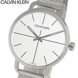 Buy Shop Calvin Klein Even Quartz White Dial Silver Steel Strap Watch for Women - K7B21126 USA Online