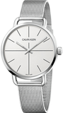 Buy Shop Calvin Klein Even Quartz White Dial Silver Steel Strap Watch for Women - K7B21126 USA Online