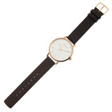 Buy Shop Calvin Klein Even Silver Dial Brown Leather Strap Watch for Men - K7B216G6 USA Online